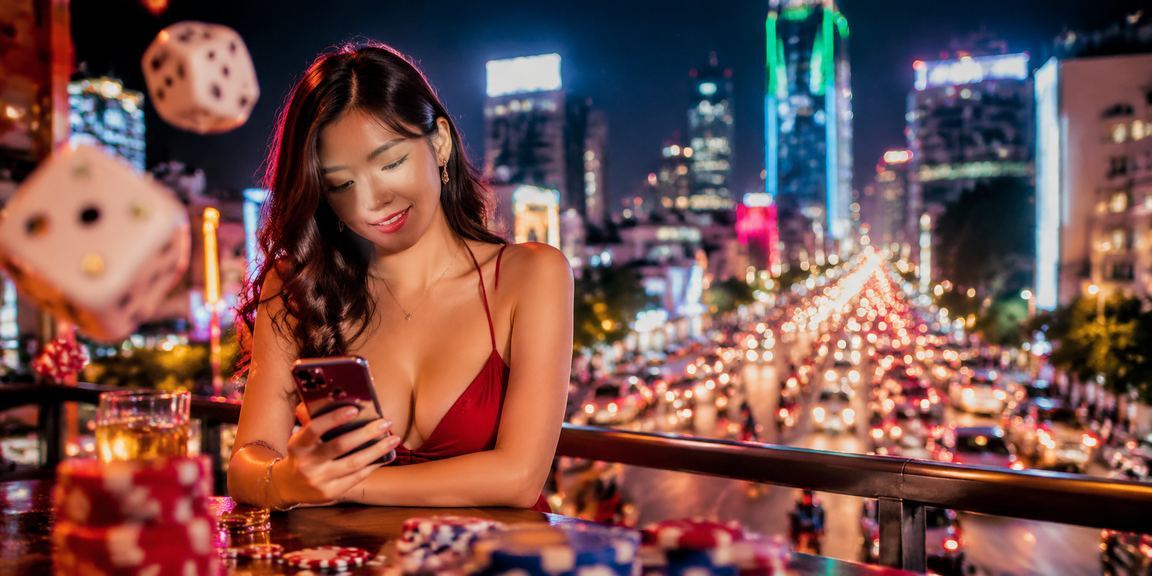 Trò chơi tài xỉu neon sôi động tại Hồ Chí Minh trên ứng dụng di động